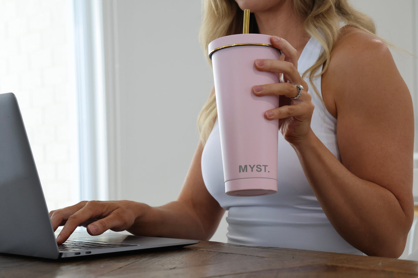 Insulated Cold Cup in Blush