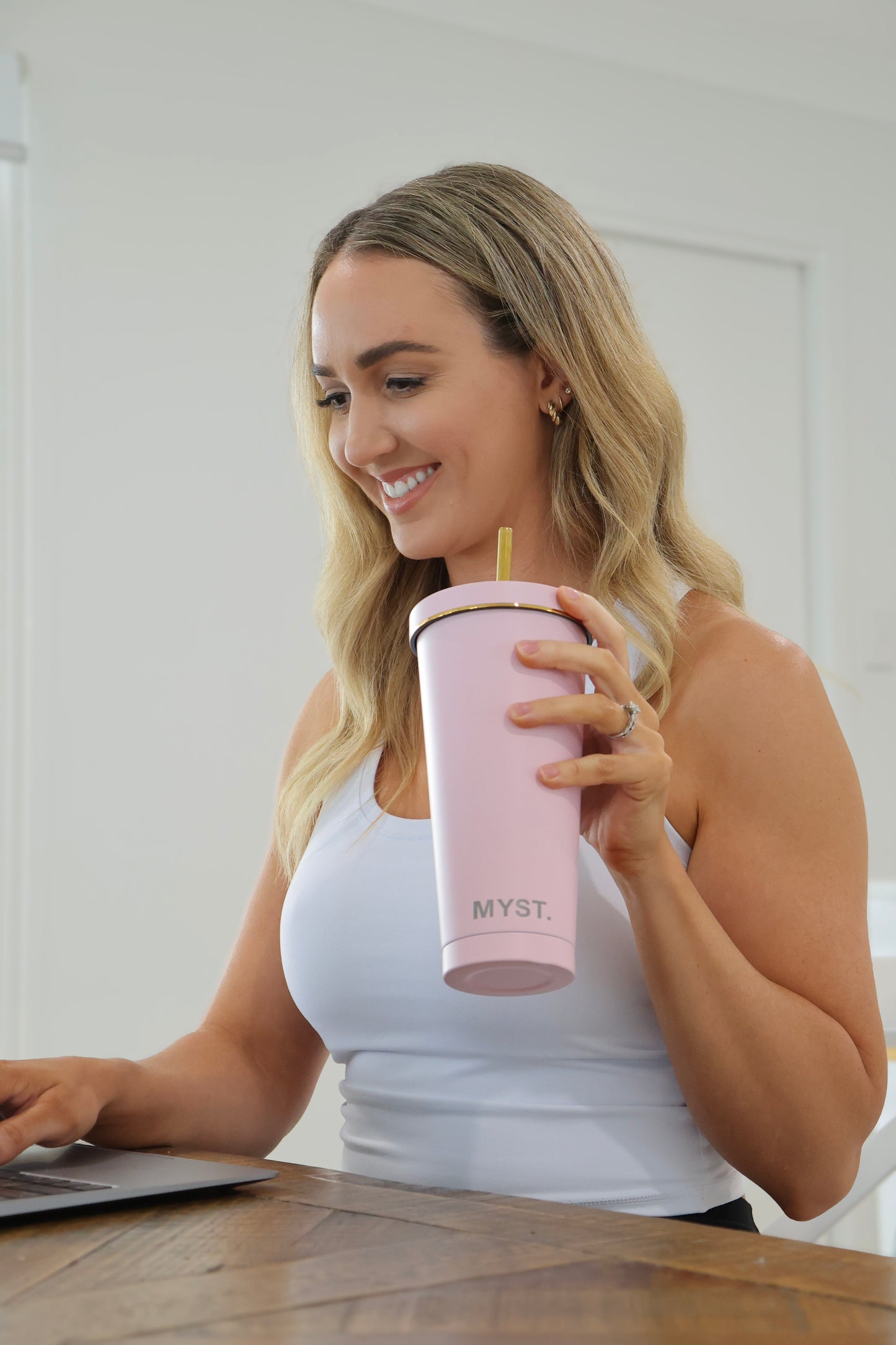 Insulated Cold Cup in Blush