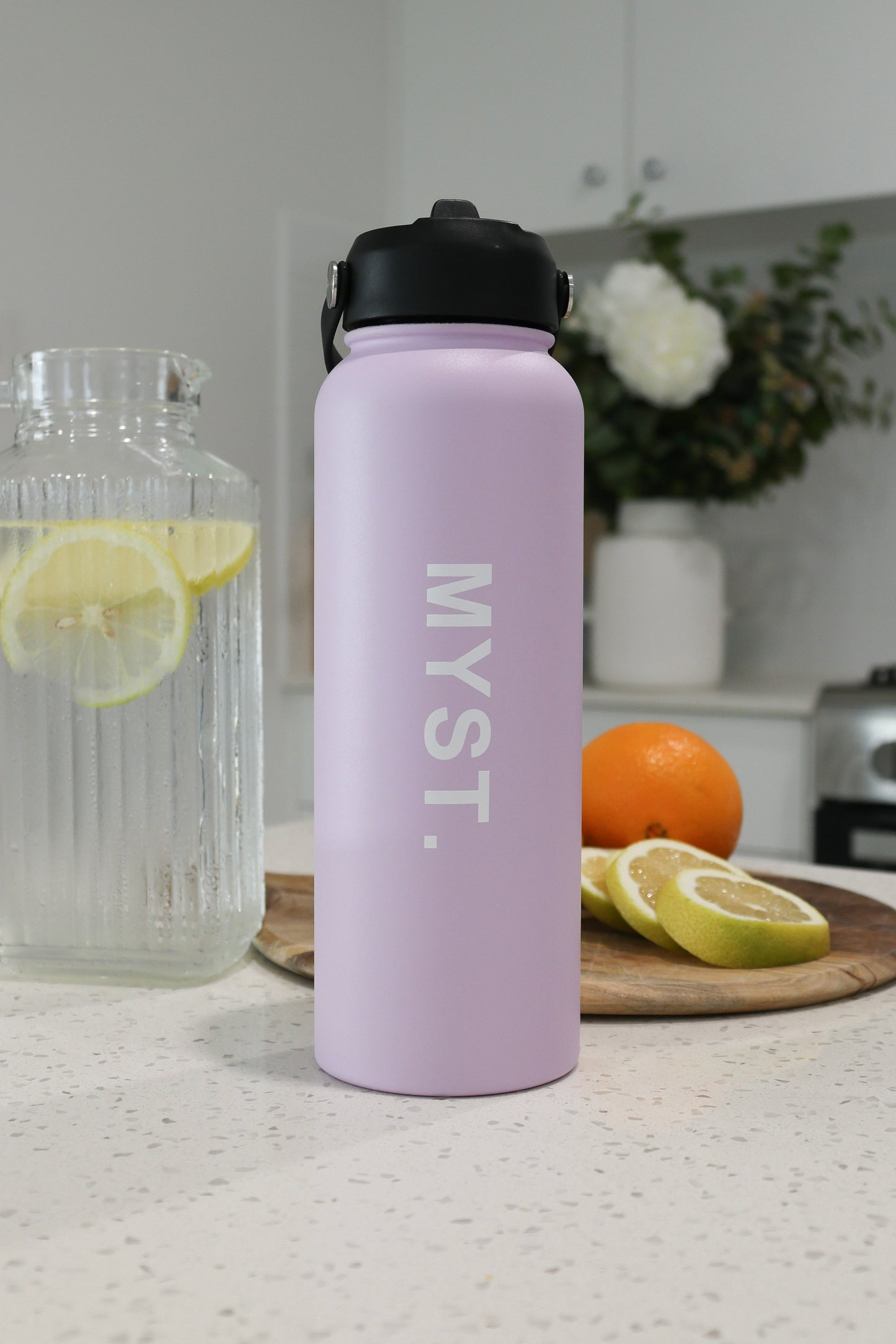 Lilac - Insulated Water Bottle (40oz/1.2L)