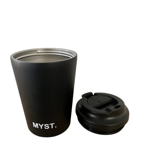 REUSABLE INSULATED COFFEE CUP (12oz) MYST BOTTLES