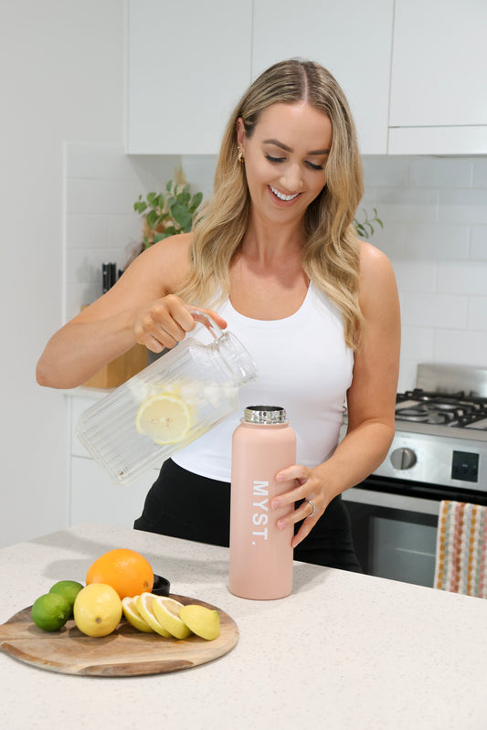 Rose Gold - Insulated Water Bottle (40oz/1.2L)