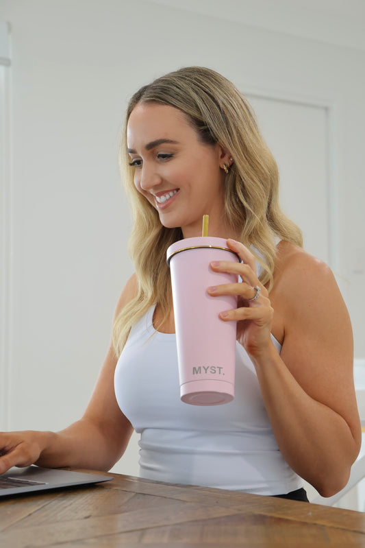 Insulated Cold Cup in Blush