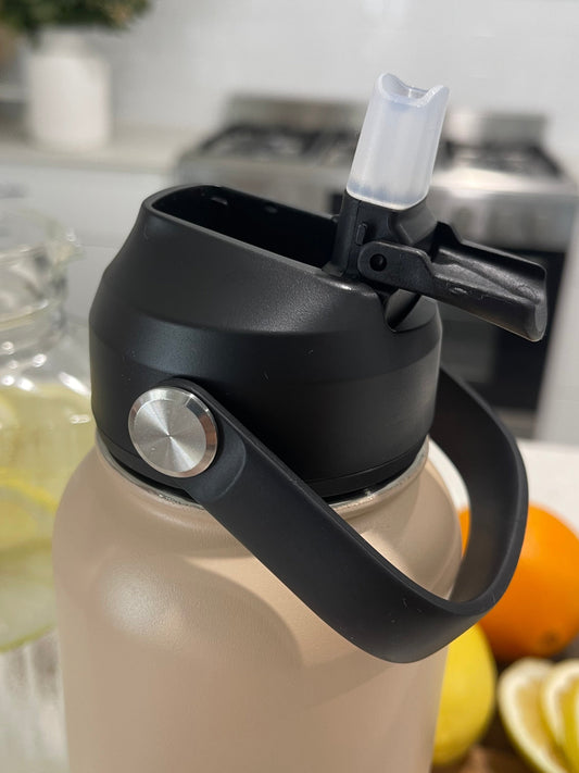 Kids Silicone Straw Lid